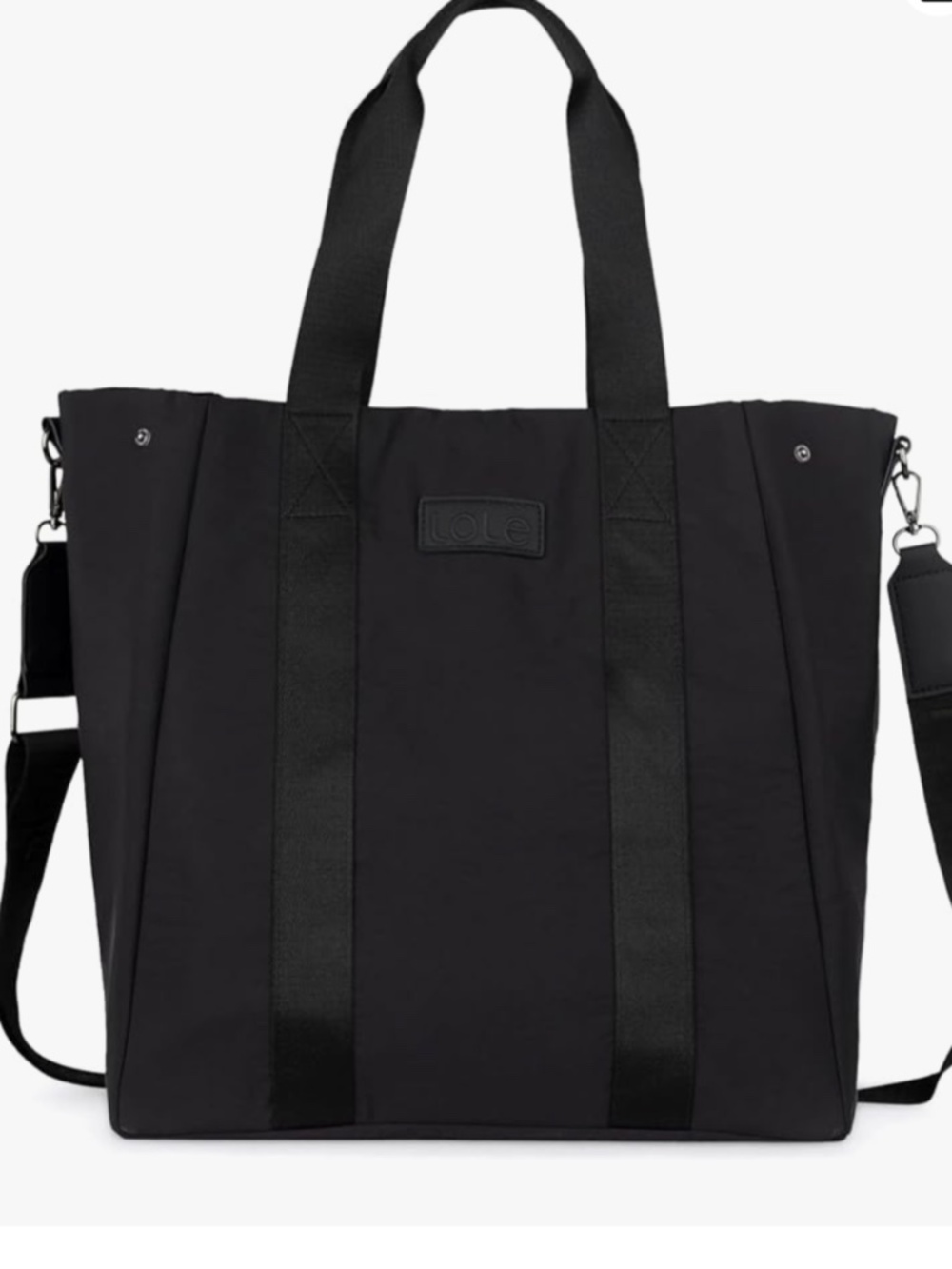 Lolë Mile-End Convertible Tote Bag Black